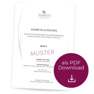 Kosmetik Gutschein PDF Download - Produktbild 2